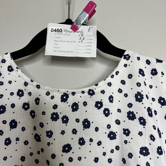 Princess Polly Womens White Floral Ruffle Open Tie Back Nate Mini Dress Size 6 - Picture 9 of 10